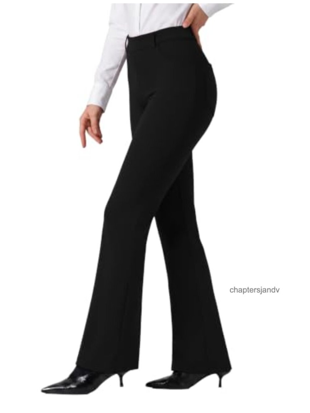 Women's High Waist Bootcut Stretch Dress Pants Work Slacks